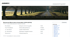 Desktop Screenshot of abmec.org.br